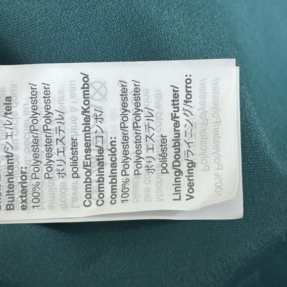 J. Crew Dress Womens 4 Green Foggia Crepe Pleated Sleeves Cocktail NWT $170 - Picture 9 of 11